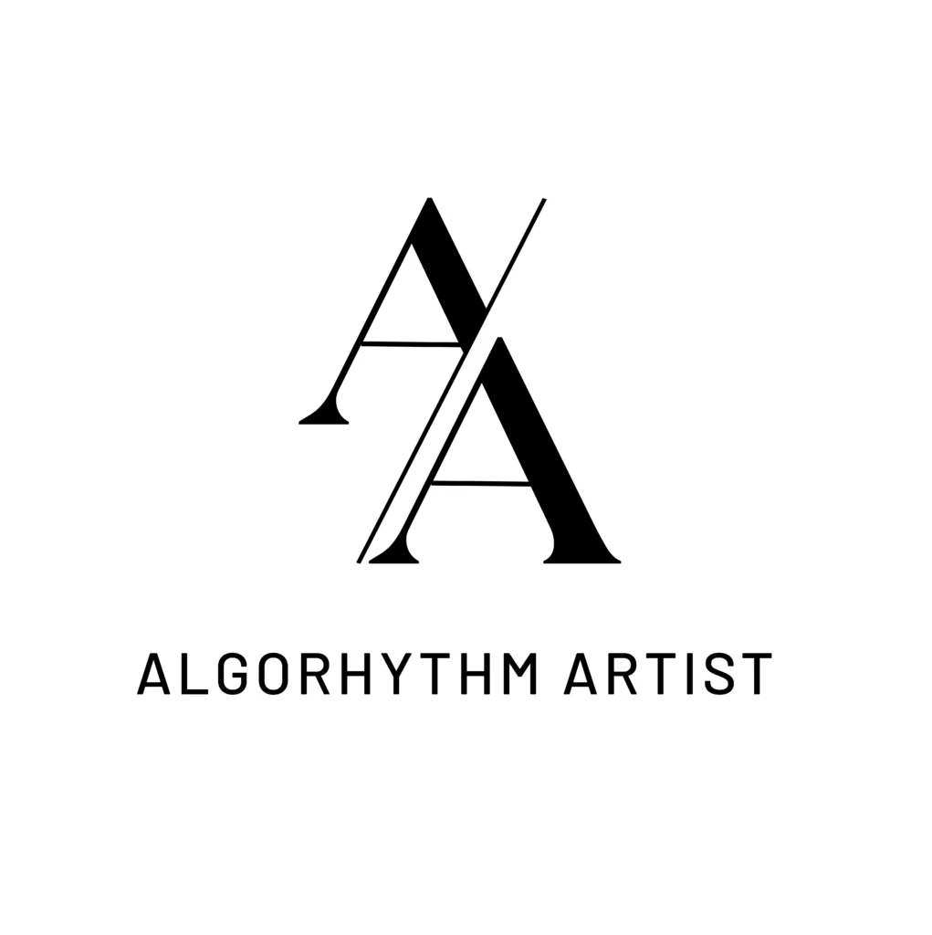 Algorhythm Artist modern minimalist logo