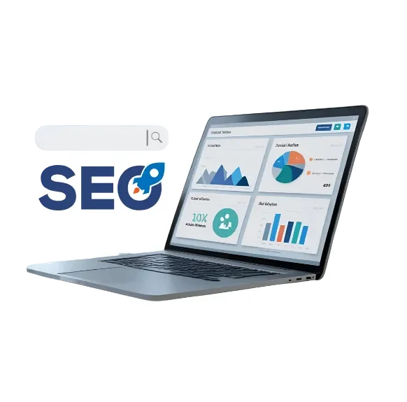 On Simple Sites, the SEO analytics image narrates the journey from data to momentum and measurable search success.
